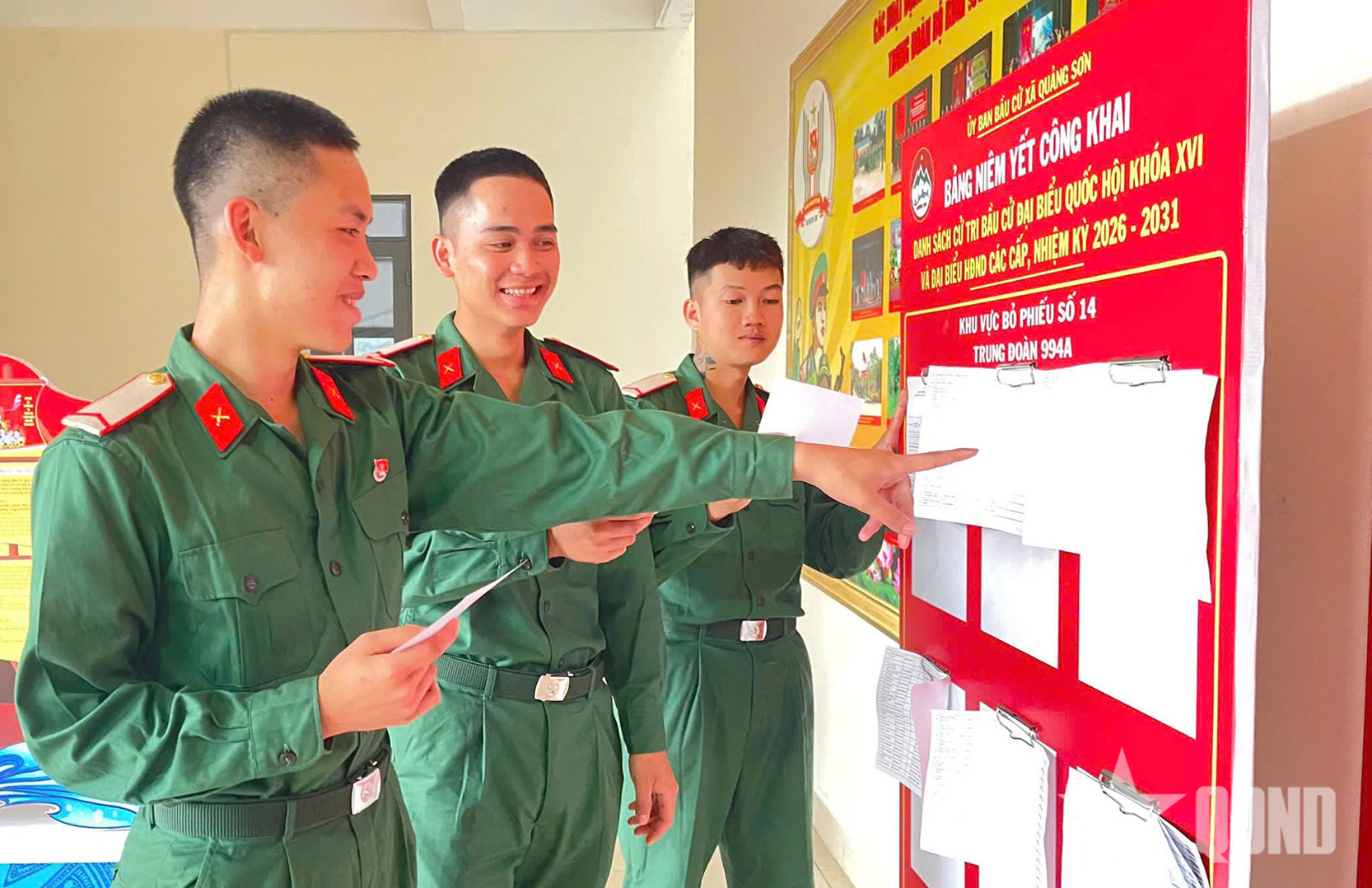 Gửi gắm niềm tin qua lá phiếu cử tri

